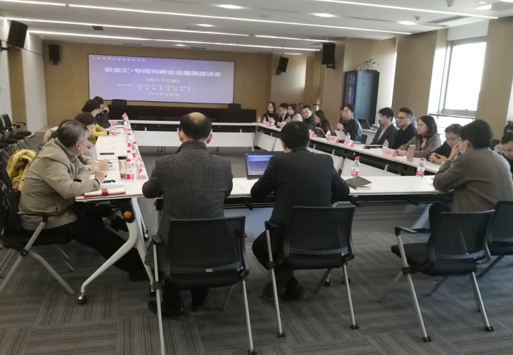 紫金汇第六十二期专精特新企业服务座谈会暨金鱼嘴每日路演系列活动成功举办